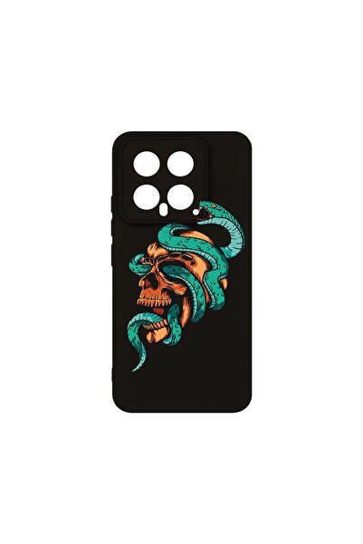 bestcase Husa BestCase¬Æ Premium Silicon, Compatibila Cu Xiaomi 14, Skull, SL...
