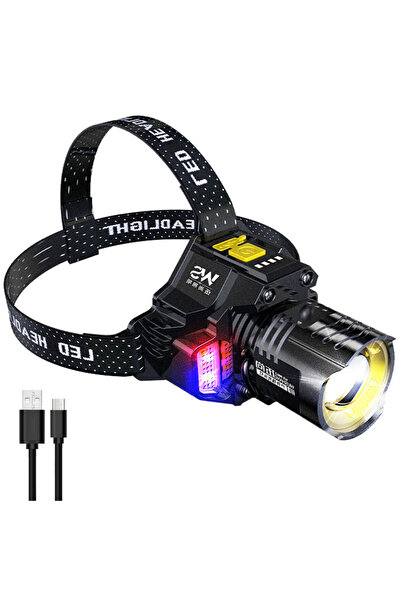 Choice WS-8663 Powerful LED Headlamp Motion Sensor Headlight USB Rechargeable...
