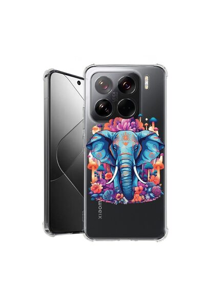 bestcase Калъф за Xiaomi 15 Pro, Удароустойчив 1.5ММ, Цветове на мечтите - Сл...