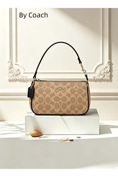 By Coach classic handbag tote bag shoulder bag crossbody bag Handbag Messager...