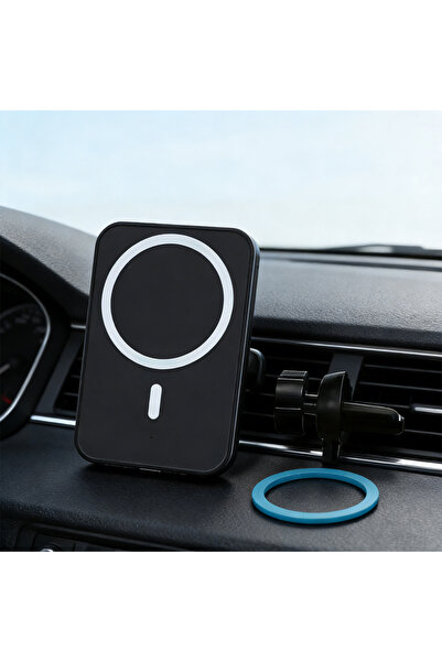 Choice Black no Cable Magnetic Car Wireless Charger For iPhone 16 15 14 13 12...