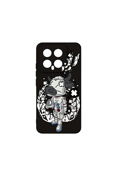 bestcase Husa BestCase¬Æ Premium Silicon, Compatibila Cu Xiaomi 14, Cow Astro...