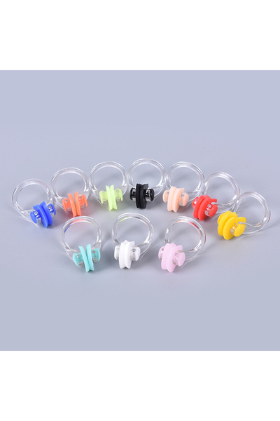 Choice 3.5 x 2.5 10pcs/lot High Quality Reusable Soft Silicone Swimming Nose ...