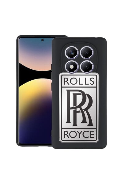bestcase ¬Æ Husa pentru Xiaomi Redmi Note 14 Pro 4G, Rolls Royce, Slim Silico...