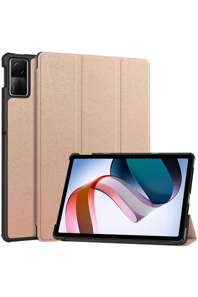 Sonique Θήκη Tablet Smartcase Slim για Xiaomi Redmi Pad SE 11" Ροζ Χρυσό