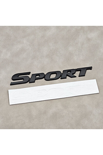 Choice3 Metal Black 1Pc Metal ABS Letters Sport Logo Car Rear Trunk Sticker E...