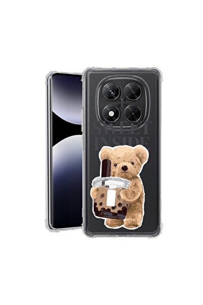 bestcase Husă pentru Xiaomi Redmi Note 15 Pro Plus 5G cu design ursuleț dulce...