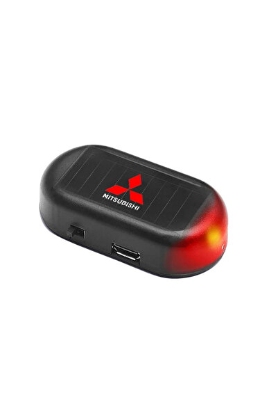 Choice Mitsubishi Mitsubishi Red 1Pc Car Wireless Warning LED Flashing Anti T...