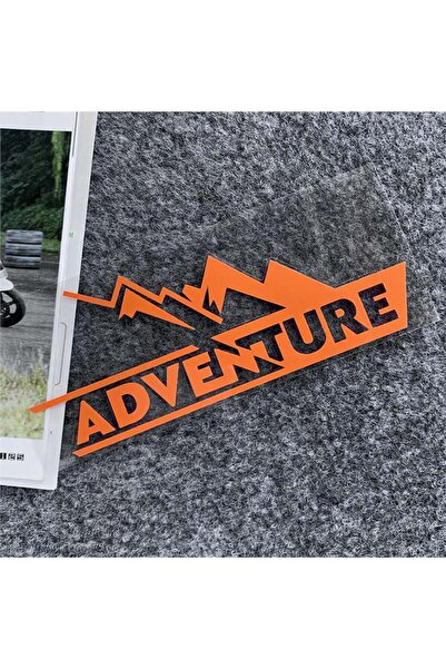 Choice6 ملصقات برتقالية اللون لدراجات نارية من نوع Adventure Refletor، ملحقات...