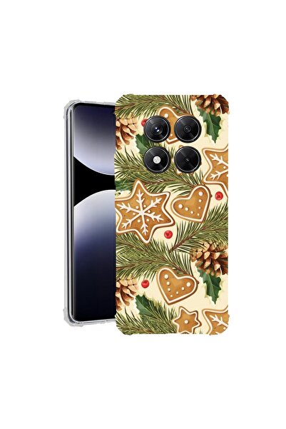 bestcase ¬Æ Husa pentru Xiaomi Redmi Note 14 Pro 5G, Anti Shock 1.5MM, Xmas P...