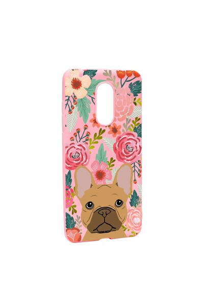 bestcase Husa Xiaomi Redmi 5, Dog and flowers, rezistenta la uzura, anti-alun...