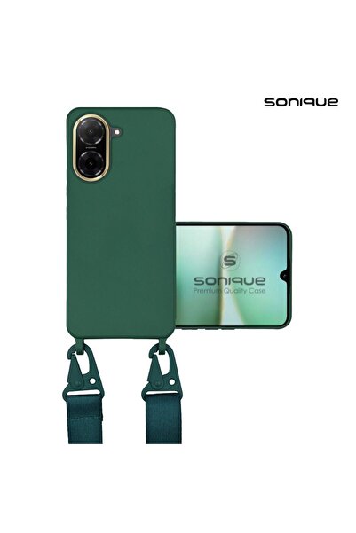 Sonique Θήκη Σιλικόνης με Strap CarryHang Xiaomi Redmi A5 4G (173.45mm) Πράσι...