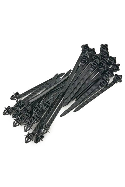 Choice 25pcs Self-Locking Nylon Cable Ties Car Hose Fastening Zip Strap Nylon...