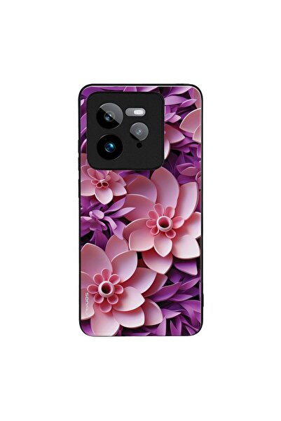Sonique Θήκη 3D Flower Series για Realme GT 7 Pro 5G Ροζ