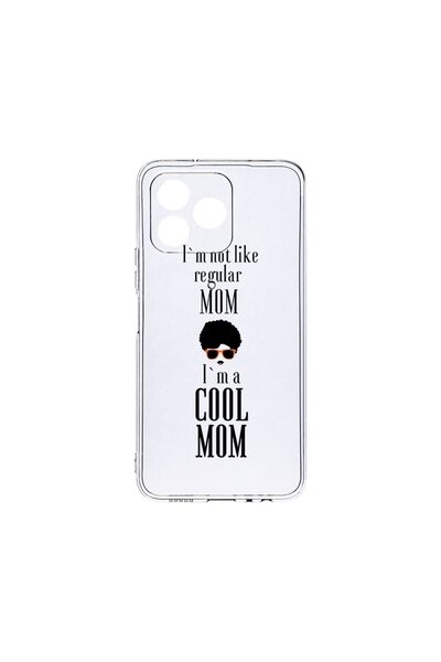 bestcase Διαφανής Θήκη Σιλικόνης 2MM, Συμβατή με Xiaomi Redmi 13, Cool Mom, Α...