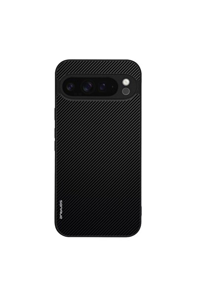 Sonique Θήκη Carbon Series για Google Pixel 9 Pro XL 5G Μαύρο