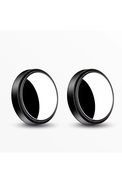 Choice1 2PCS Black 2Pc Car Blind Spot Rear View Mirror Wide Angle 360 Degree ...