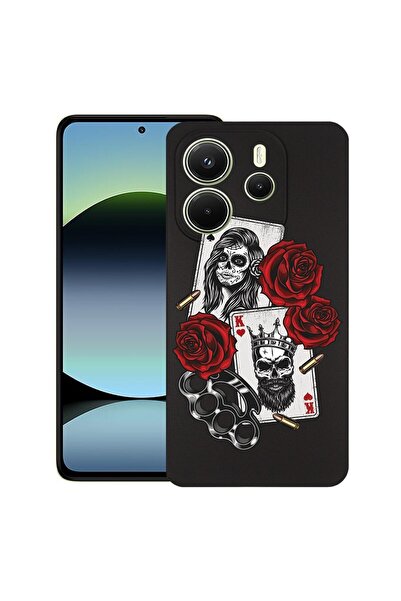 bestcase ¬Æ Husa pentru Xiaomi Redmi Note 14, Night Life, Slim Silicon 0.8MM,...