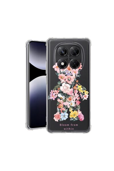 bestcase Husă pentru Xiaomi Redmi Note 14 Pro Plus, Antișoc 1.5MM, Ursuleț de...