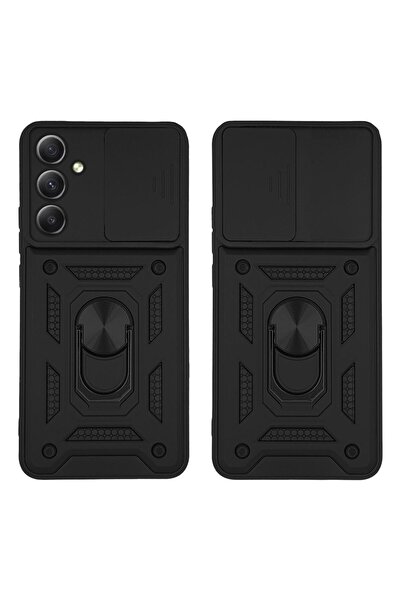 Sonique Θήκη Ring Armor CamPro για Samsung Galaxy A34 5G Μαύρο