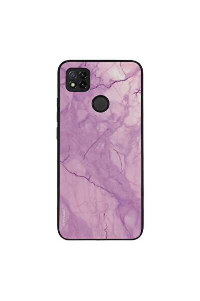 Sonique Θήκη Marble Series για Xiaomi Redmi 9C / Redmi 10A Βιολετί