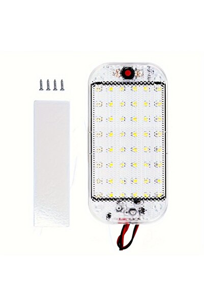 Choice 3358 1pc Rv interior Light Super Bright 48 LED interior Light White Ca...