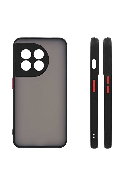 Sonique Θήκη Σιλικόνης Color Button Bumper OnePlus OnePlus 11 5G Μαύρο