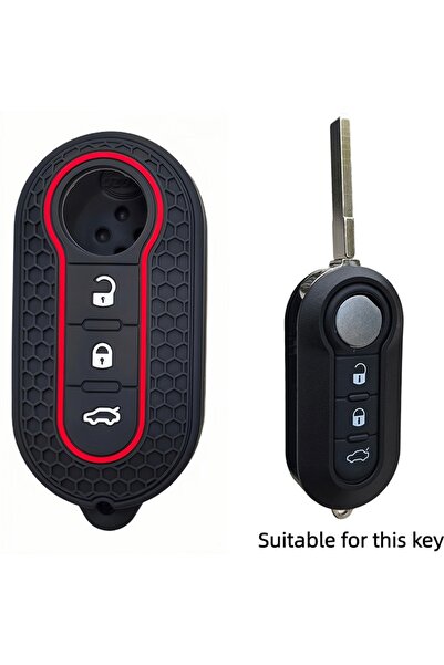 Choice black New Silicone Key Case Remote Fob Car Key Cover For Peugeot Boxer...