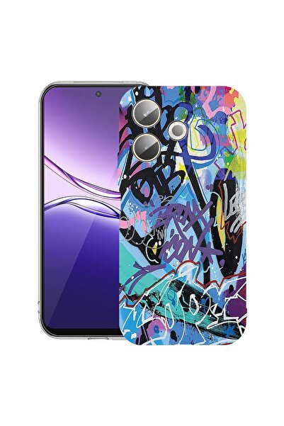 bestcase ¬Æ Husa pentru Xiaomi Redmi 13x / Poco M6 4G cu Design Graffiti, Cle...
