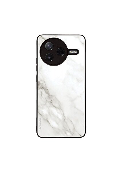 Sonique Θήκη Marble Series για Xiaomi Poco F7 Pro 5G Λευκό