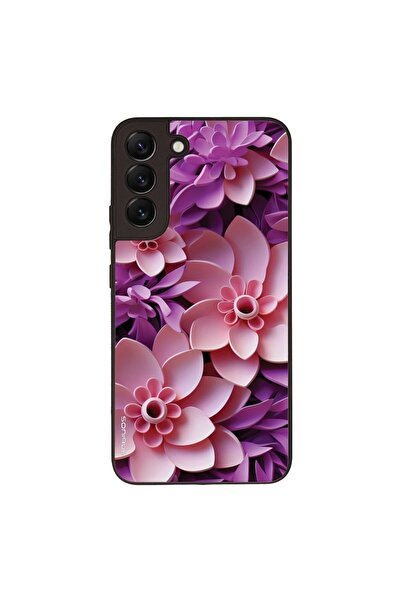 Sonique Θήκη 3D Flower Series για Samsung Galaxy S22 Plus Ροζ