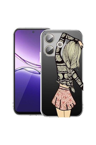 bestcase ¬Æ Husa Clear Silicon pentru OPPO A5 Pro 5G, Girl Friend, 2042415 T 188