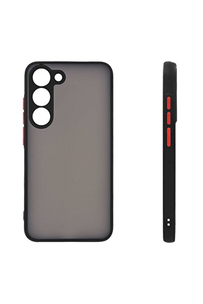 Sonique Θήκη Σιλικόνης Color Button Bumper Samsung Galaxy S23 FE Μαύρο