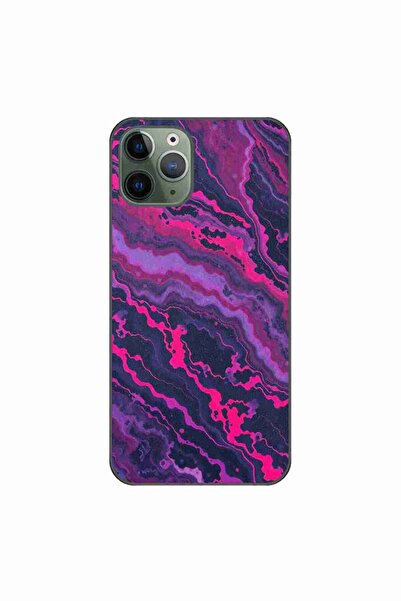 OEM Husa compatibila cu Apple iPhone 11 Pro Max Silicon Gel Tpu Model Midnigh...