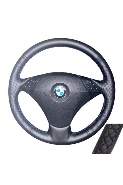 Choice4 خيط أسود لسيارات BMW E60 523 530 523li 525 520li 535 545i مصنوع يدويً...