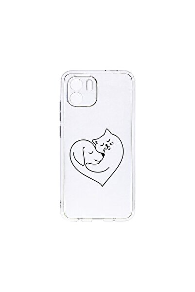 bestcase Διαφανής Θήκη Σιλικόνης 2MM, Συμβατή με Xiaomi Redmi A2, Σχέδιο Αγάπ...