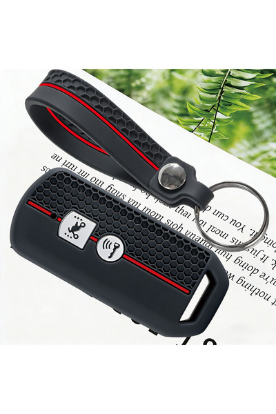 Choice حافظة مفاتيح سيليكون سوداء لهوندا SH 125 فورزا 350 250 750 ADV 150 X-A...
