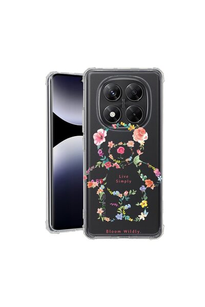 bestcase Husă Antișoc pentru Xiaomi Redmi Note 14 Pro 4G, Ursuleț de pluș Liv...