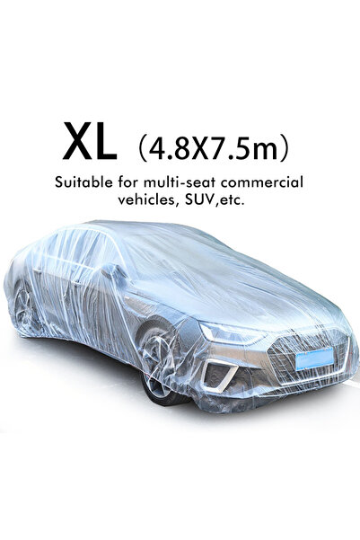 choice2 Car cover-XL Universal Exterior Waterproof Car Cover disposable plast...
