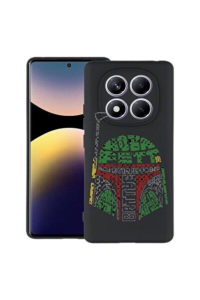 bestcase Θήκη για Xiaomi Redmi Note 14 Pro 4G, Καλλιγραφία Boba Fett, Λεπτή σ...