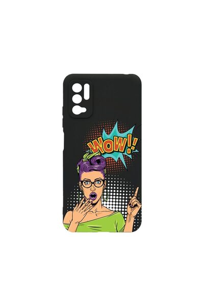 bestcase Тънък силиконов калъф 0.8ММ, съвместим с Xiaomi Redmi Note 10 5G, Gi...