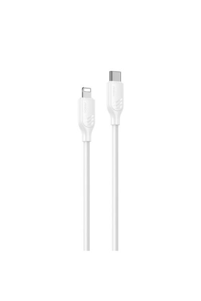Yesido Καλώδιο CA176 Type-C σε Lightning 27W 1m Λευκό