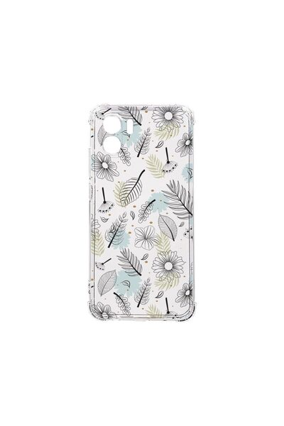 bestcase Αντικραδασμική Θήκη 1.5MM, Συμβατή με Xiaomi Redmi A2, Λουλούδια, Αν...