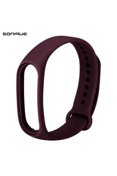 Sonique Λουράκι Σιλικόνης Color για Xiaomi Mi Band 7 Μπορντό