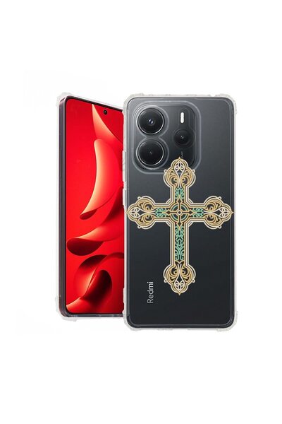 bestcase Θήκη για Xiaomi Redmi Note 14 4G, Αντικραδασμική 1.5MM, Σταυρωτή προ...