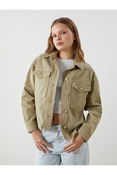 LC Waikiki Nevavm Oversize Women's Shirt Jacket with a Difference