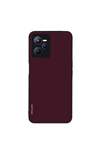 Sonique Θήκη ColorBloc Series για Realme C35 Μπορντό
