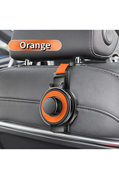 Choice1 orange color 3-In-1 Cup Holder Cell Phone Holder Bag Hook for Car Sea...