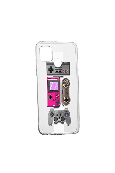 bestcase Husa Silicon Gamer - Xbox - Nintendo, Compatibila Cu Realme C25Y, re...