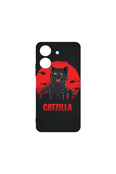 bestcase Λεπτή Θήκη Σιλικόνης 0.8MM, Συμβατή με Xiaomi Redmi 13C, Catzilla, Π...